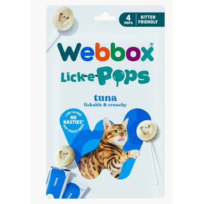 Webbox 4 Cat Lick -e- Pops Thon 5.6g