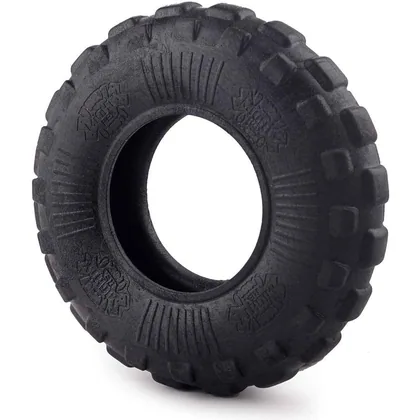 Rex Mighty Black Rubber Wheel for Dogs, Large