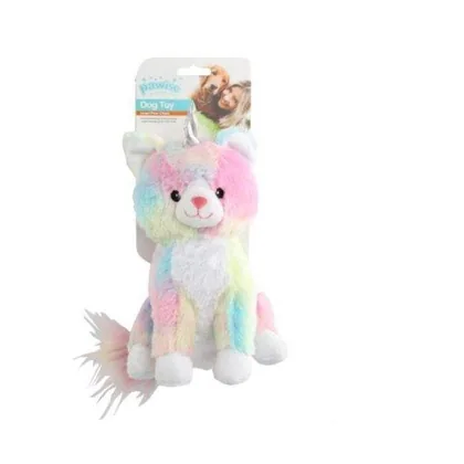 Peluche Rainbow World Dog Toy, 32cm