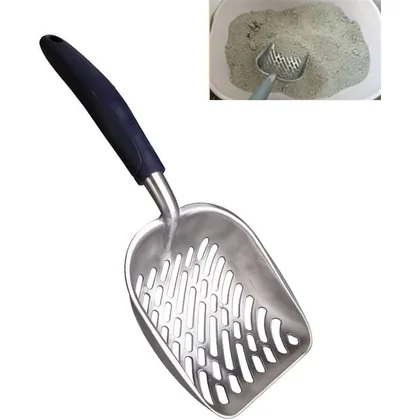 Heavy-Duty Aluminum Litter Scoop