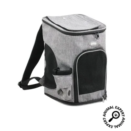 Grey Pet Backpack, 24x29x42cm