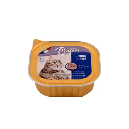 Pleasure Meals Pâté Adult Cats With Tuna 100g