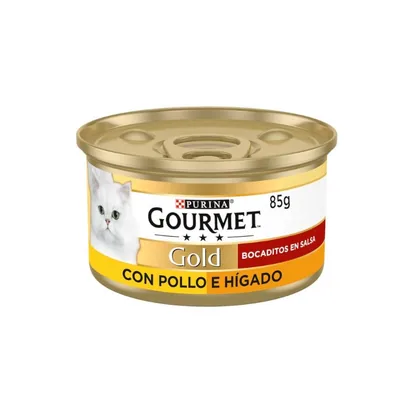 Friskies Gourmet Cat Food Bites with Chicken and Liver 85g