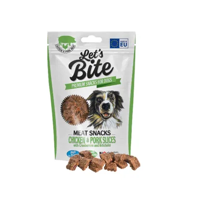 Let's Bite Chicken & Pork Meat Snacks, EU