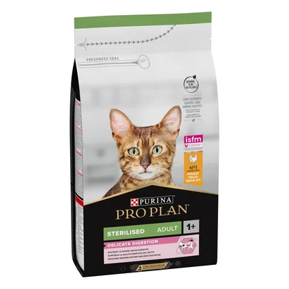 Proplan Sterilized Chicken Dry Cat Food 1.5kg