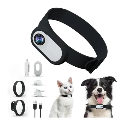 Collar Camera for Cats and Dogs