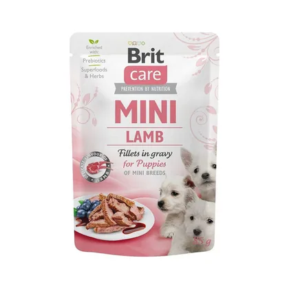 Brit Care Mini Puppy Lamb Pouch, 85g