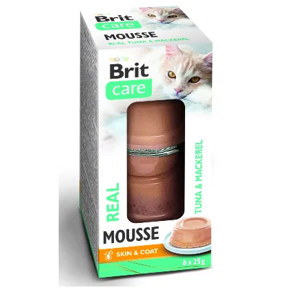 Brit Care Tuna & Mackerel Mousse, 6x25g