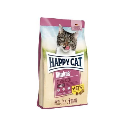 Happy Cat Minkas Sterilized Adult Cat Food, 1.5kg