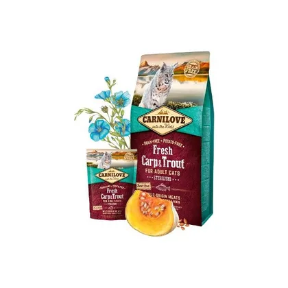 Carnilove Fresh Carp & Trout Cat Food, 6kg