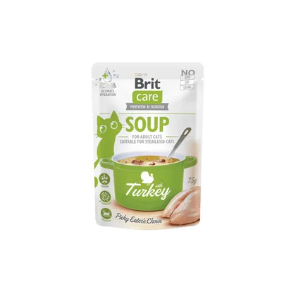 Brit Care Turkey Soup for Adult Cats, 75g