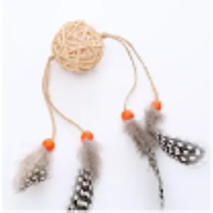 Feathered Interactive Cat Toy