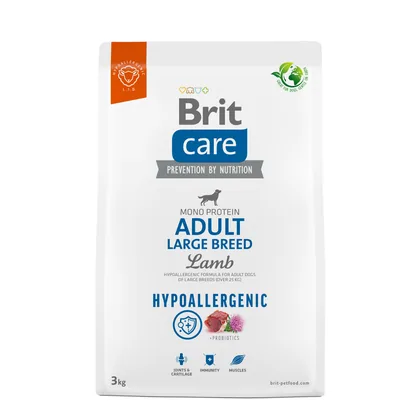 Brit Care Adult Large Breed Lamb Dog Food, 3kg