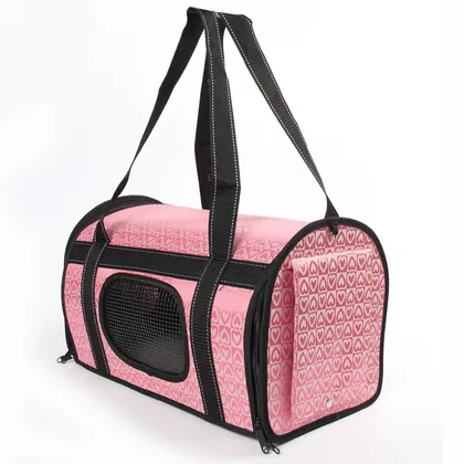 Pink printed 45X25X29 bag