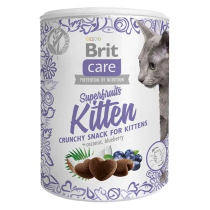 Brit Care Coconut Blueberry Kitten Snack, 100g