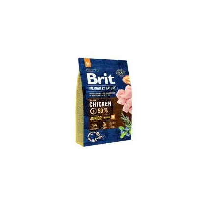 Brit Premium Chicken Puppy Food, 3kg