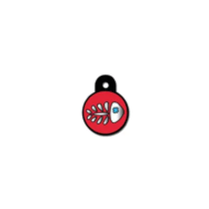 Red Fish Motif Medal