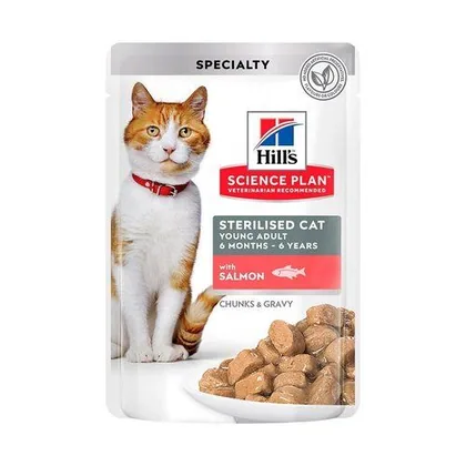 Hill's Science Plan Salmon Cat Food, 85g