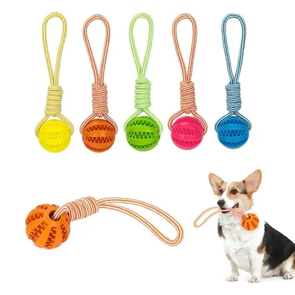 Fry ball with rope