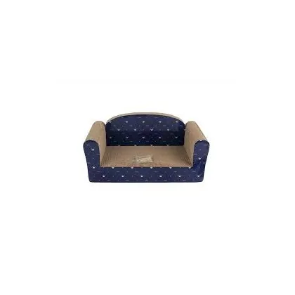 Scraper shaped sofa with catnip