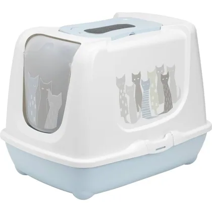 Trendy White Cat Litterbox