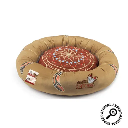 Dream Catcher Sweat Dreams Pet Bed, Brown