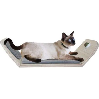 Wall-Mounted Cat Lounge Bed, 39x28x6cm