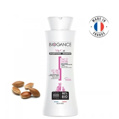 Biogance My Cat Organic Cat Shampoo, Paraben-Free