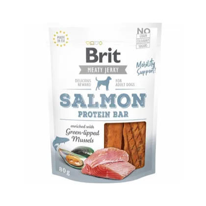 Brit Salmon Protein Bar for Dogs, 80g