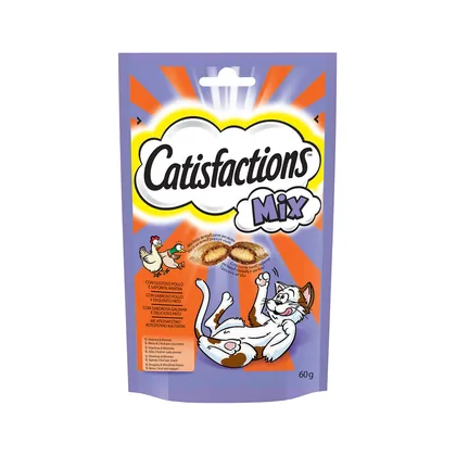 Catisfactions Mix with Tasty Chicken and Savory Duck 60g