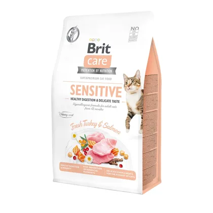 Brit Care Fresh Turkey & Salmon Cat Food, 2kg