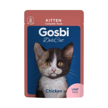 Gosbi DeliCat Chicken Kitten Loaf Pate, 70g