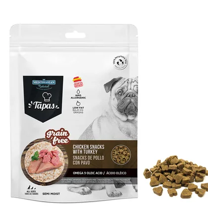 Mediterranean Natural Tapas Chicken-Turkey Snacks, Spain
