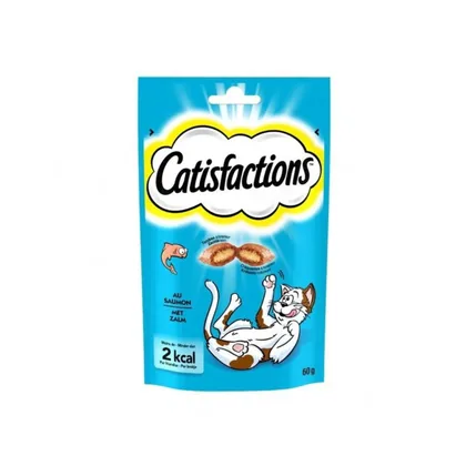 Catisfaction Salmon Cat Treats, 60g