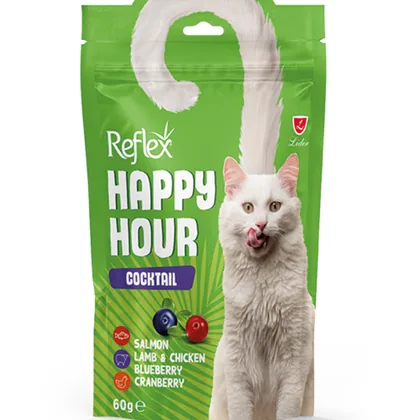 Reflex Happy Hour Salmon Lamb Chicken Blueberry Cocktail, 60g