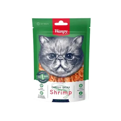Wanpy Freeze-Dried Shrimp for Cats, 20g