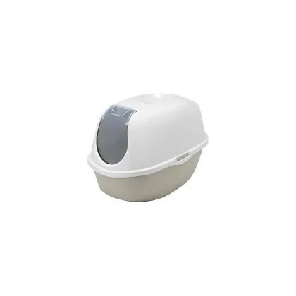 MODERNA Smart Cat Closed Litter Box, White