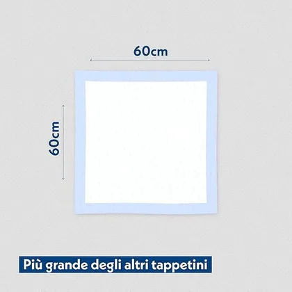Set of 10 Absorbent Mats, 60x60cm