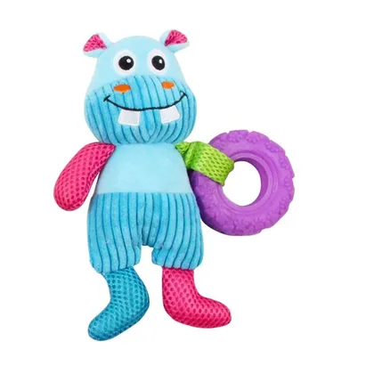 Pawise HiPo Vivid Life Dog Toy, Multi-Color