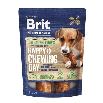 Brit Premium Peanut Butter Collagen Tubes for Dogs