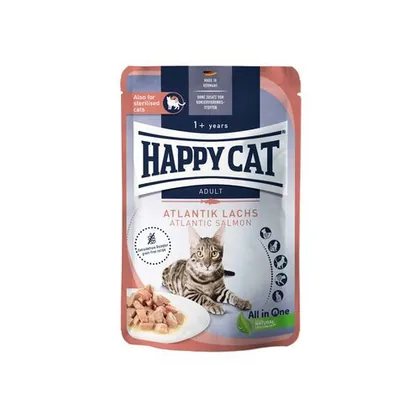 Happy Cat Salmon Wet Cat Food, 85g