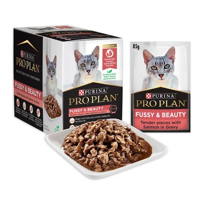 Plaisir Cat Wet Food Pouch Adult Sterilized Salmon 100g