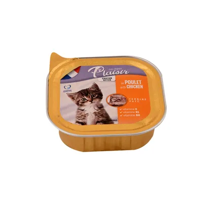 Pleasure Meals Pâté For Kittens with Chicken 100g