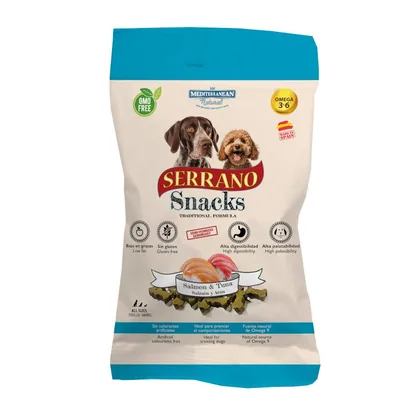 Serrano Salmon & Tuna Dog Food, 100g