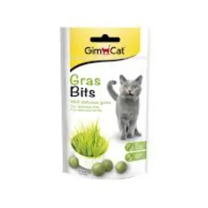 GimCat GrasBits Cat Grass Tablets 50g