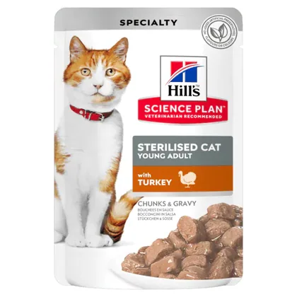 Hill’s Science Plan Turkey Cat Food, 85g