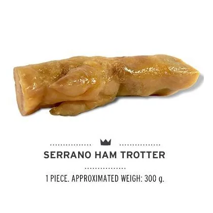 Serrano Ham Trotter Dog Bone, 300g