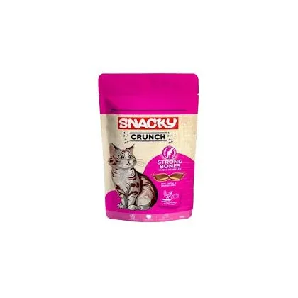 Snacky Crunch Beef Cat Snack, 1 Pouch