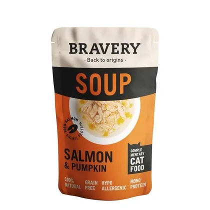 Bravery Salmon & Pumpkin Soup, 40g