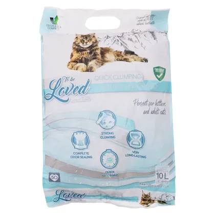 TOBELOVED Lite Natural Uncented Cat Litter, 10L